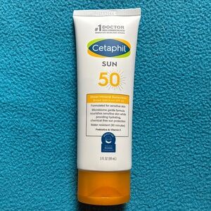 NEW Cetaphil Sheer Mineral Sunscreen SPF 50